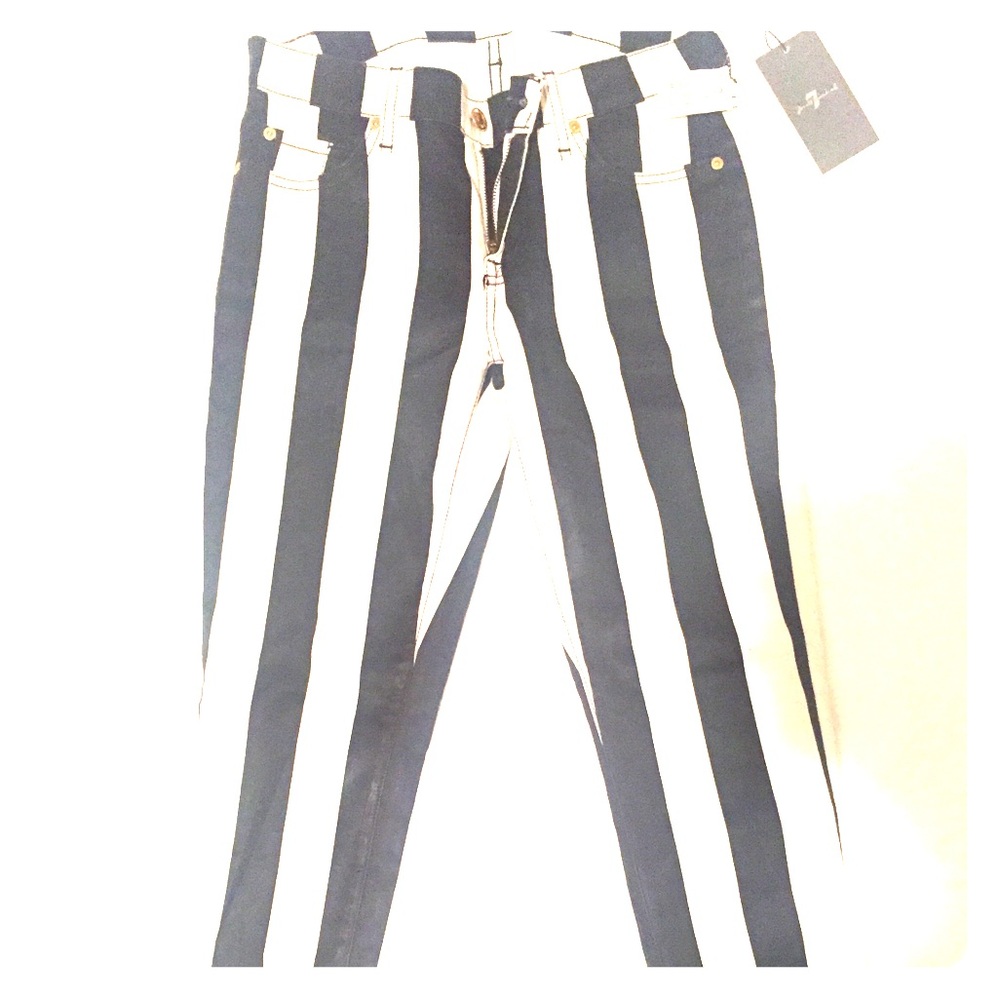 7 for all man kind waxed denim